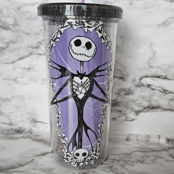 NWT Cold Drink Tumbler with Reusable Straw 20oz Various Styles - Picture 5 of 12